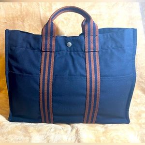 Hermes Canvas tote bag